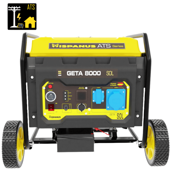 Generador Hispanus, Generateur Hispanus, Générateur GETA ATS 8000W, Générateur ATS, Générateur GETA ATS 8000W